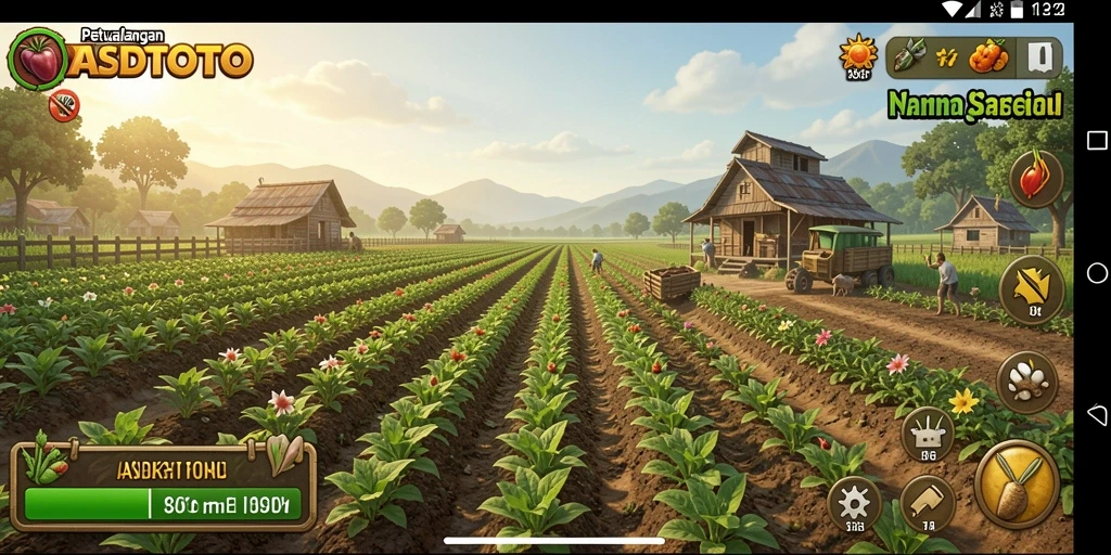 Gameplay seru di ASDTOTO dengan lahan pertanian yang luas.