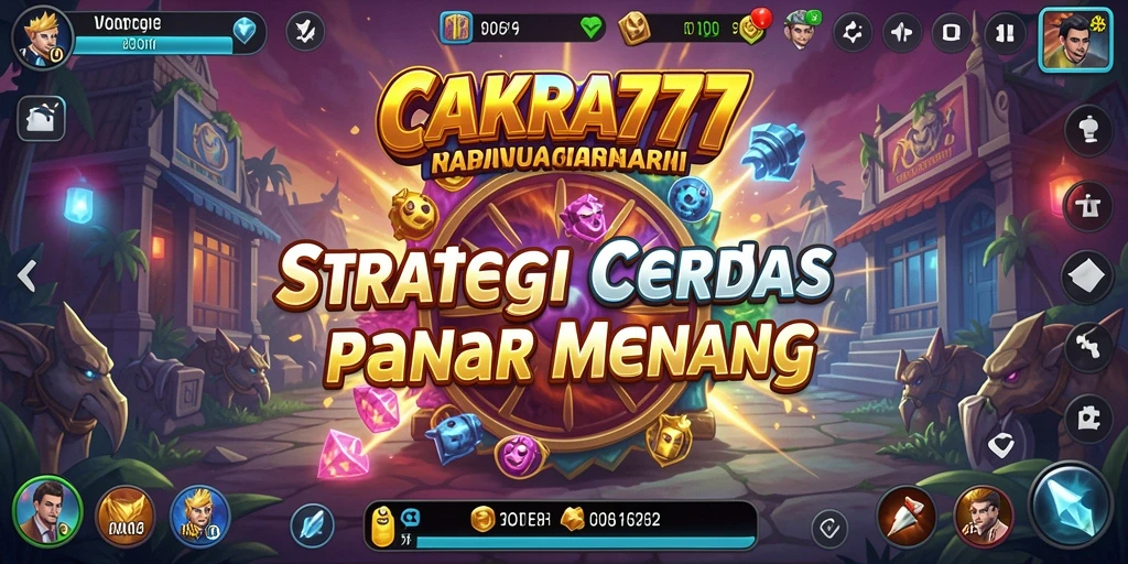 Tampilan gameplay strategis CAKRA777 yang menarik dan menantang.