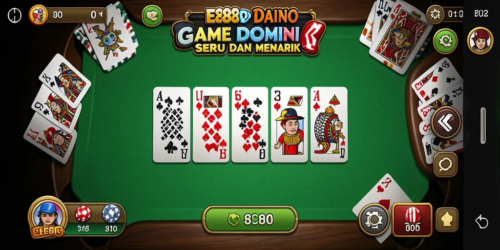 Tampilan gameplay E88 yang seru dengan desain grafis menarik.