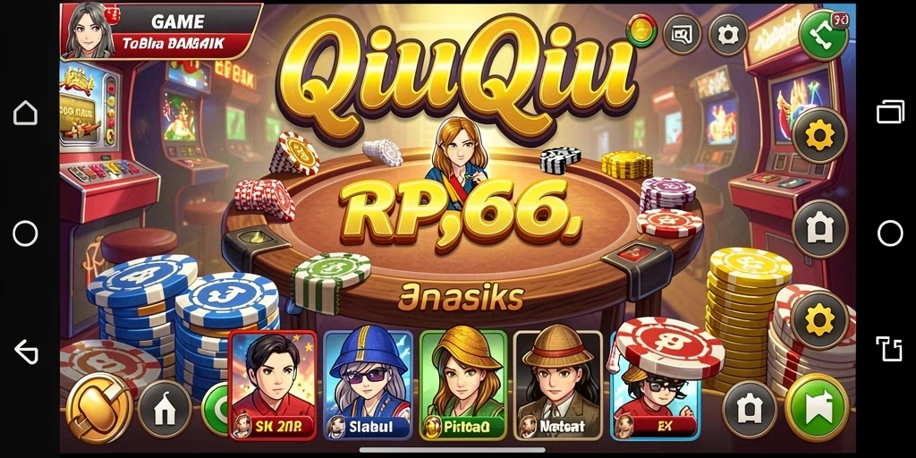 Tampilan gameplay menarik dan seru dari RP66 QiuQiu.