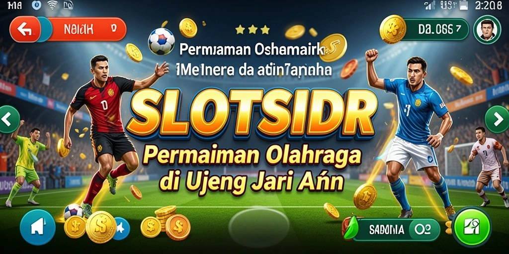 Tampilan utama gameplay SLOTSIDR yang mengasyikkan dan interaktif.